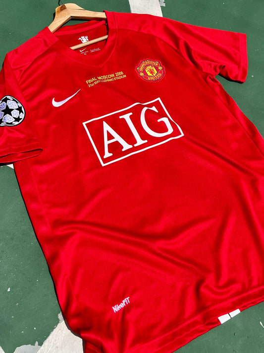 Manchester united 2008 sin dorsal