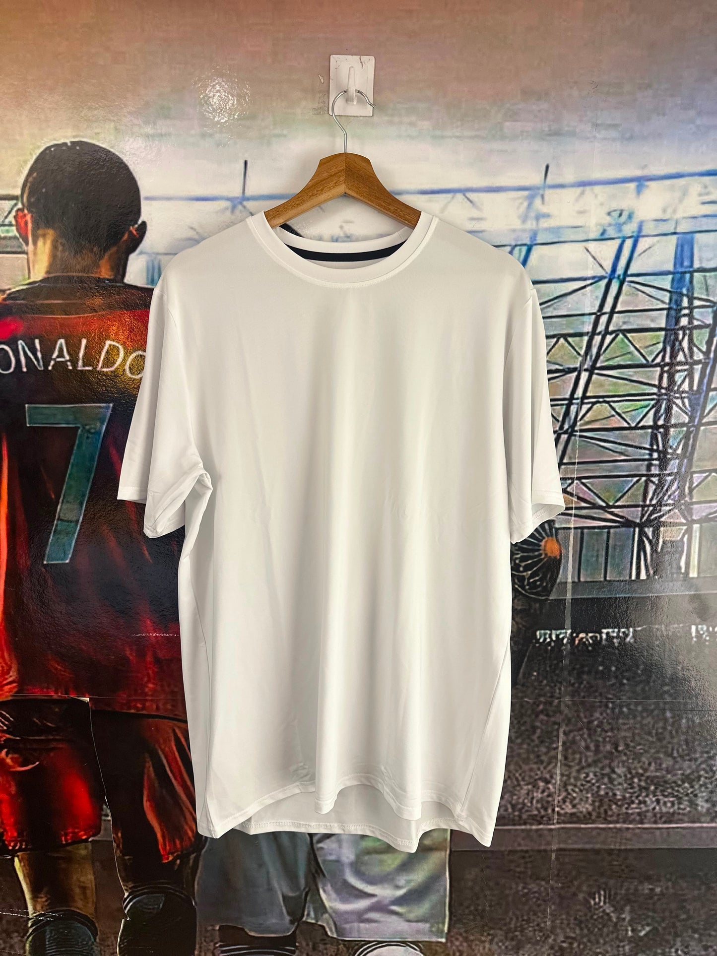 Camiseta deportiva blanca