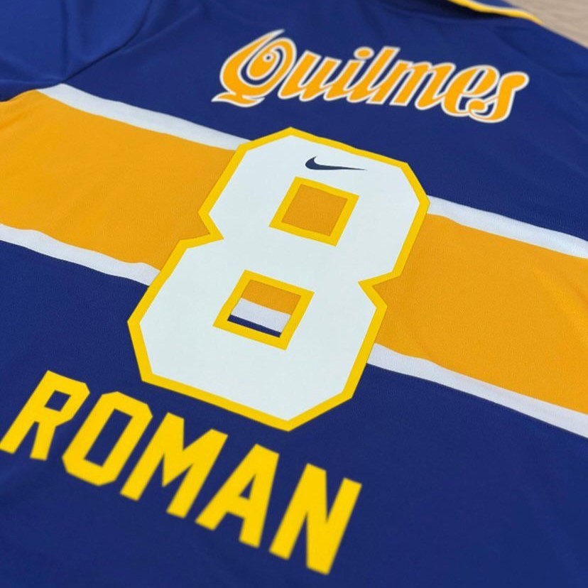 Boca Juniors Local Retro 96/97 / Dorsal Roman