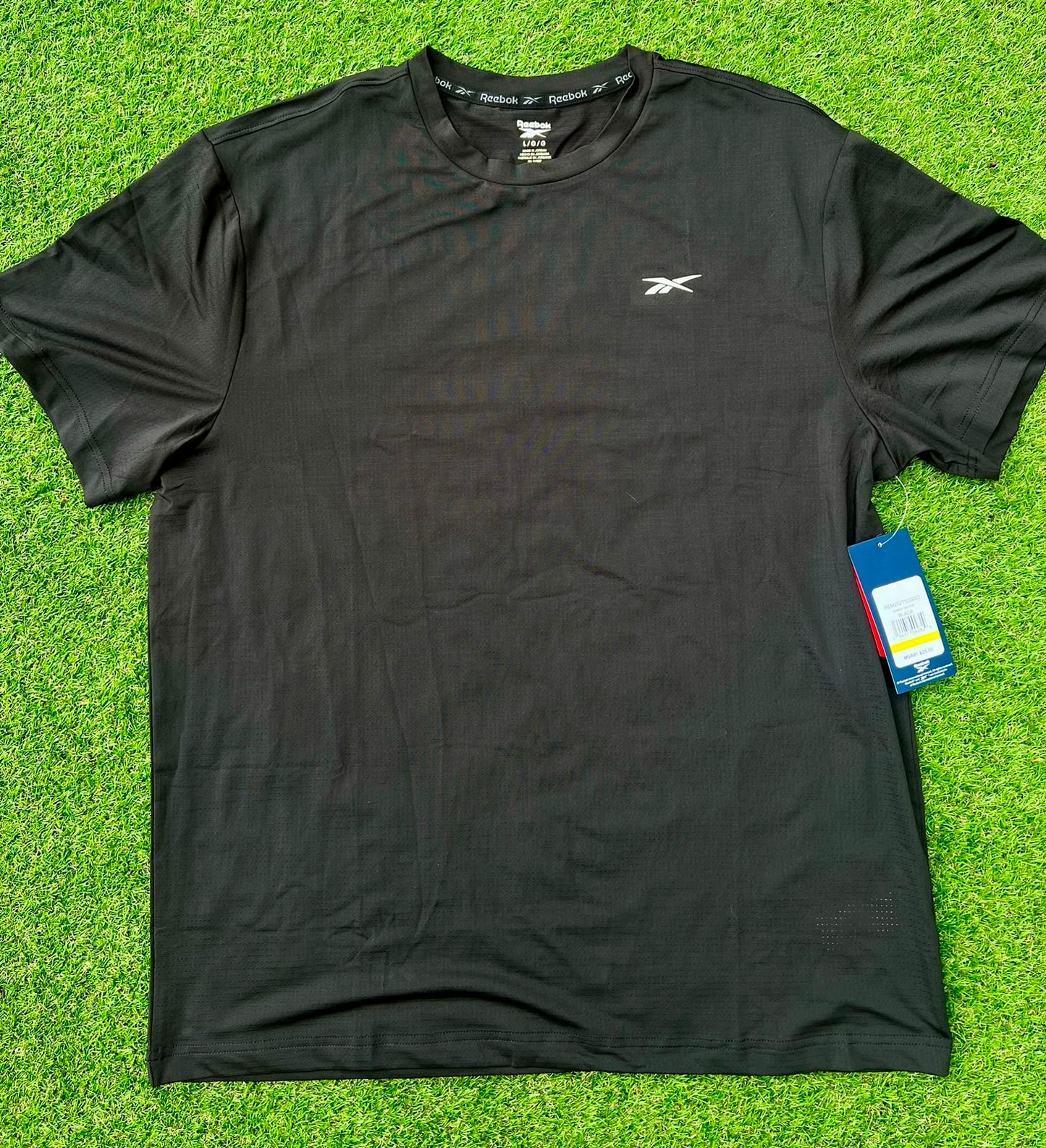 Camiseta rebook tela de malla