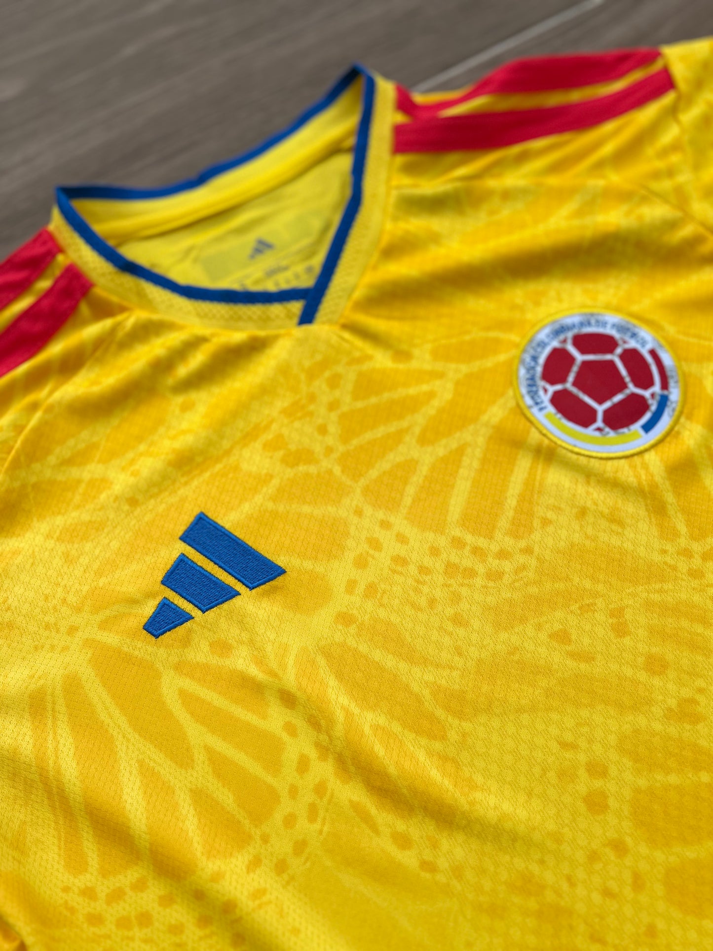 Camiseta Colombia tipo fan /Dama