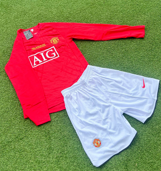Uniforme Retro Manchester United Local Manga Corta “CR7”