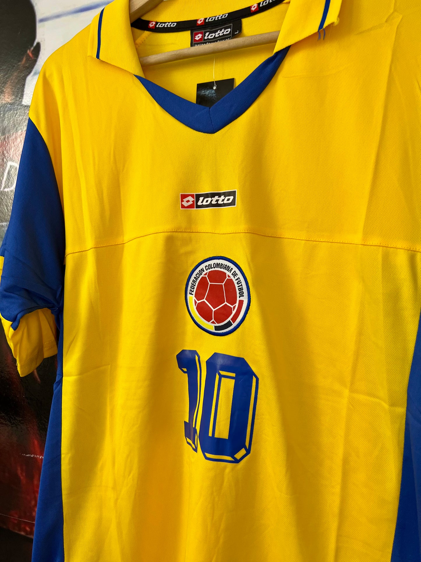 Jersey retro selección Colombia