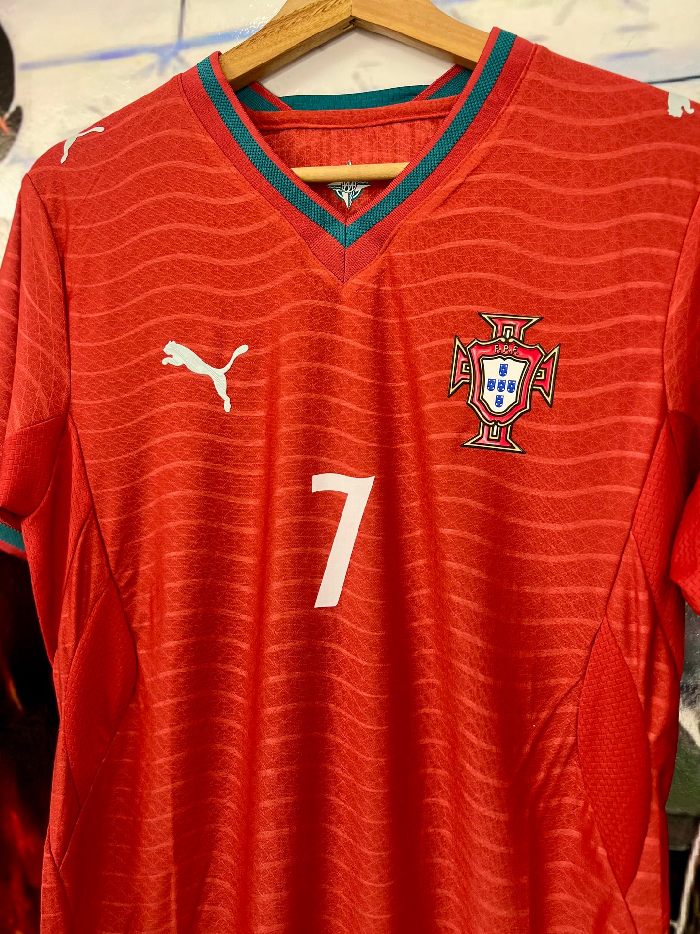 Camiseta Portugal mundial #7