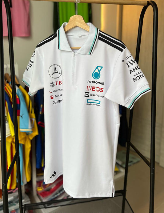 Mercedes F1 Polo White