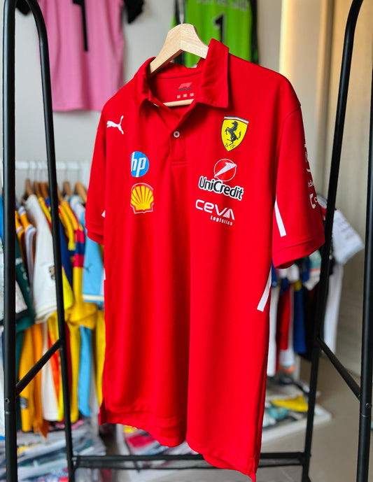 Polo Ferrari Red