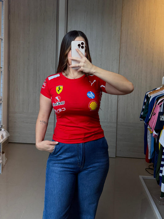 Camiseta Ferrari Woman