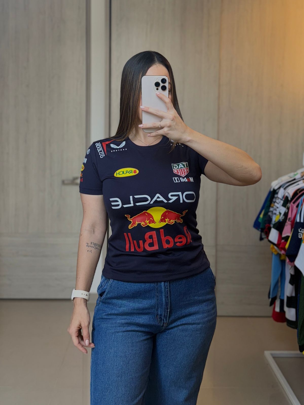 Camiseta Red bull Woman