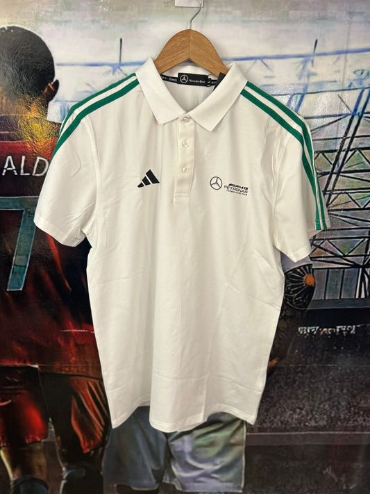 polo mercedes-Benz blanco