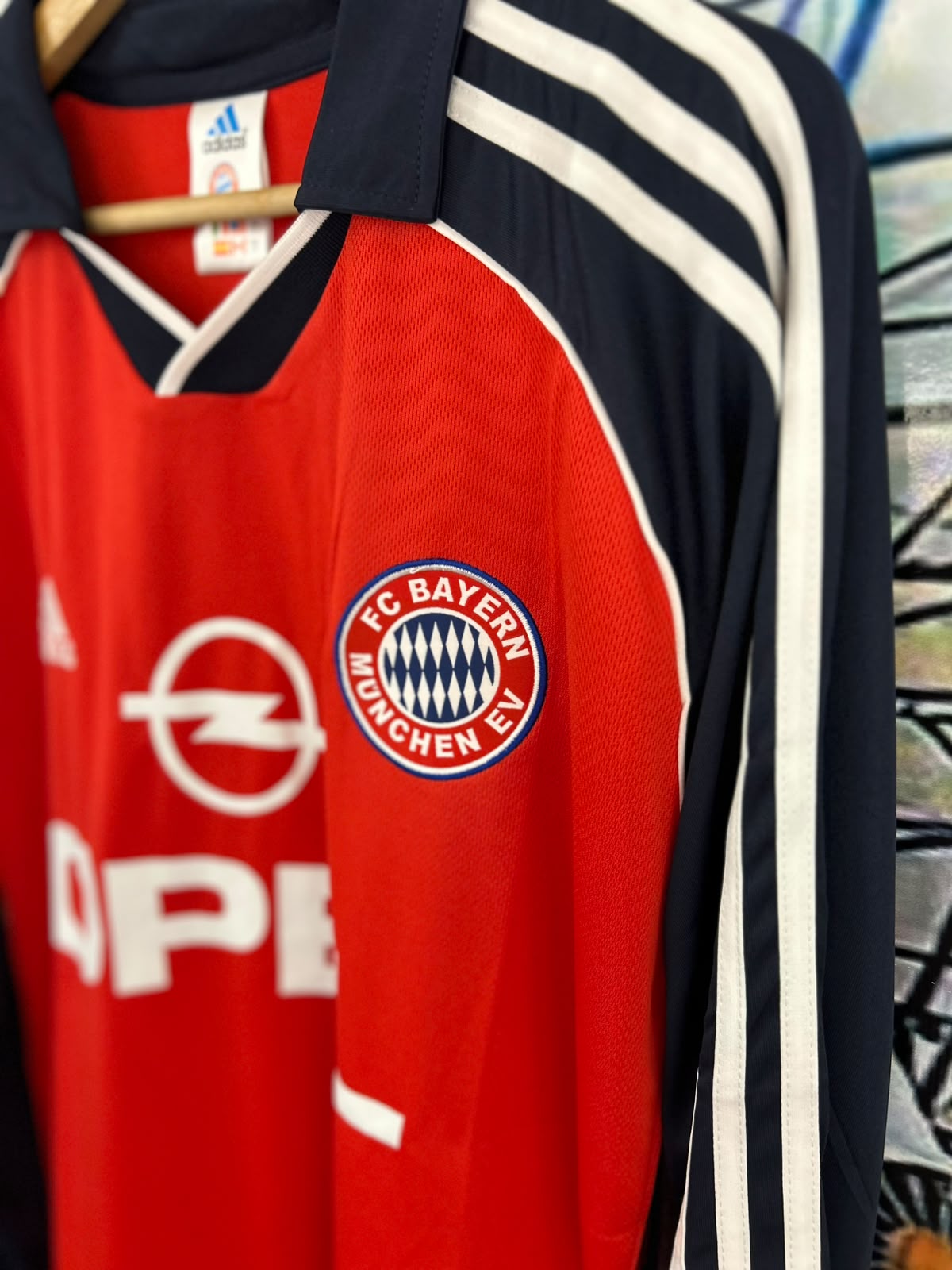 Bayern Munchen manga larga 2001