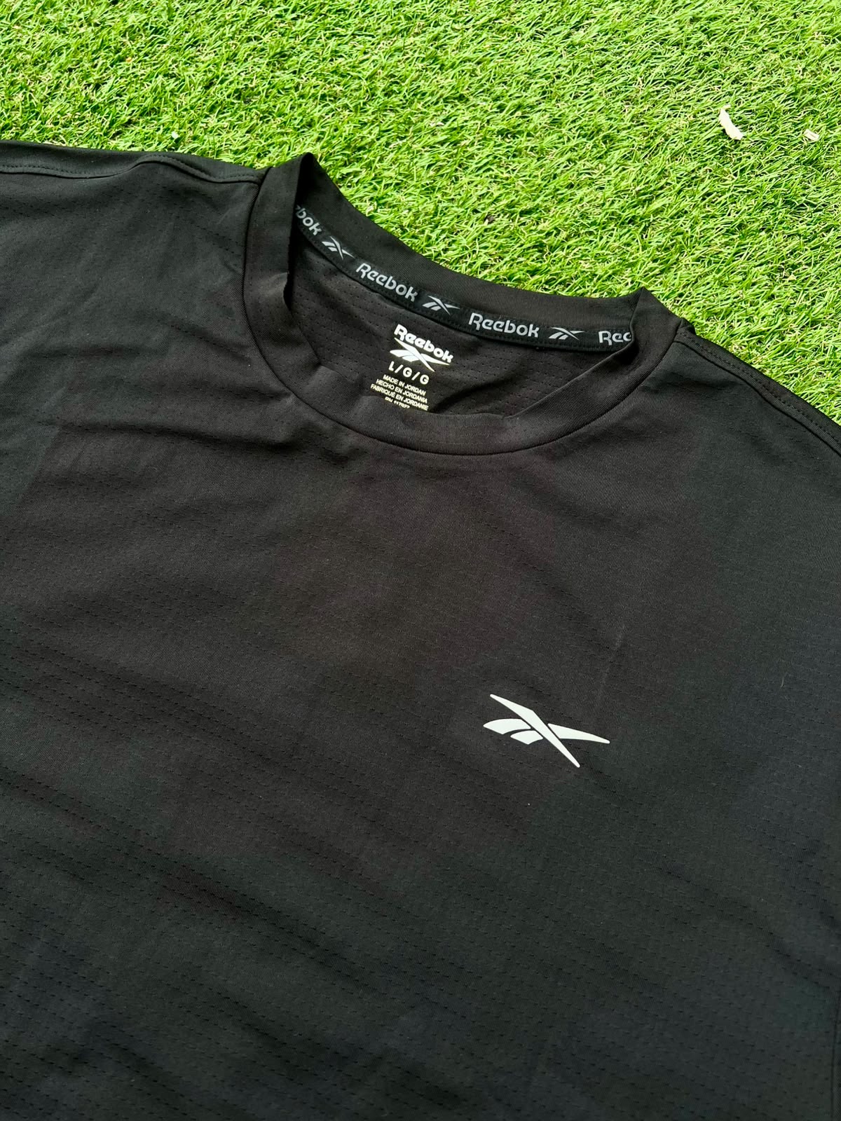 Camiseta rebook tela de malla