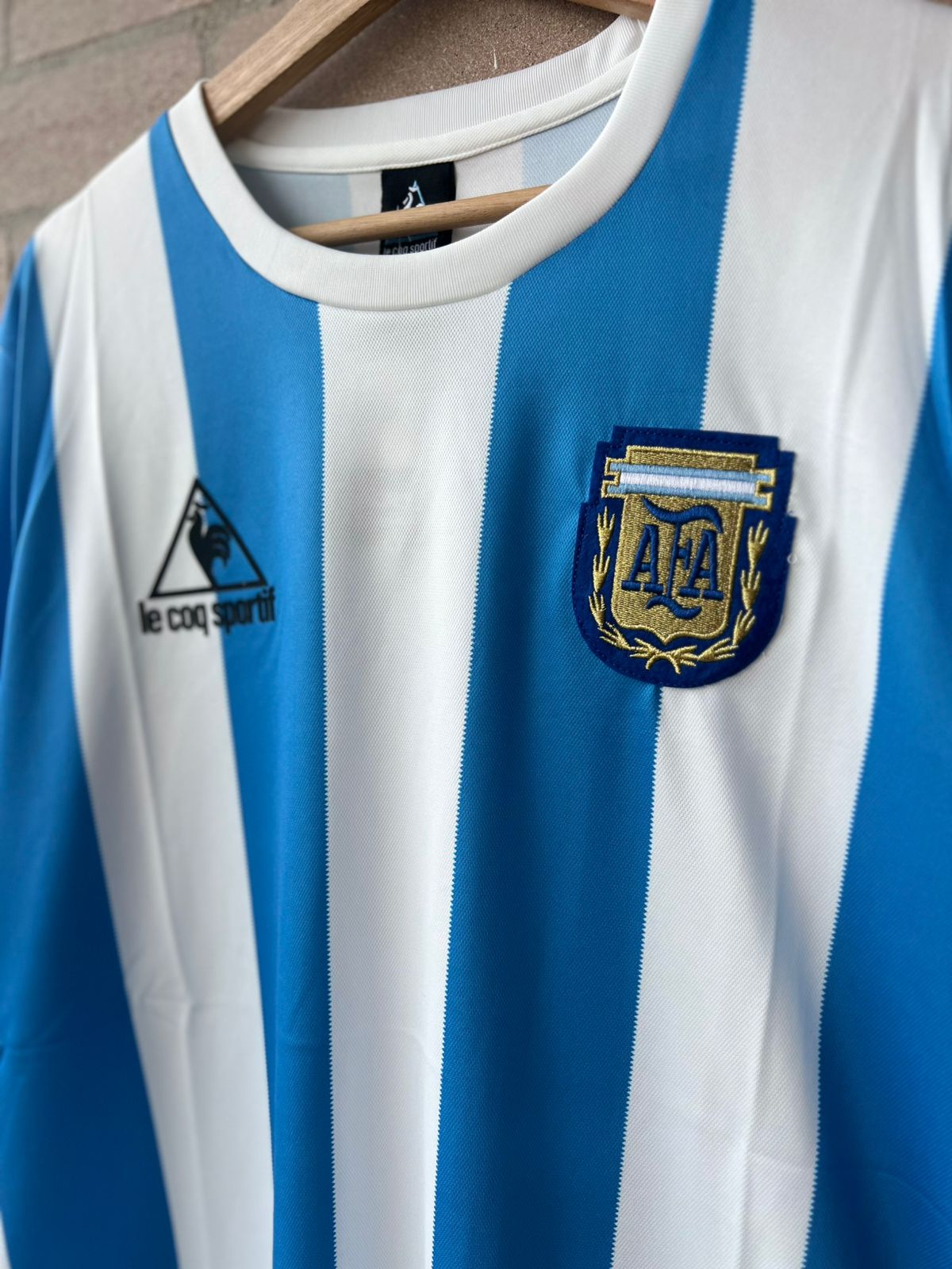 camiseta retro argentina local 1986