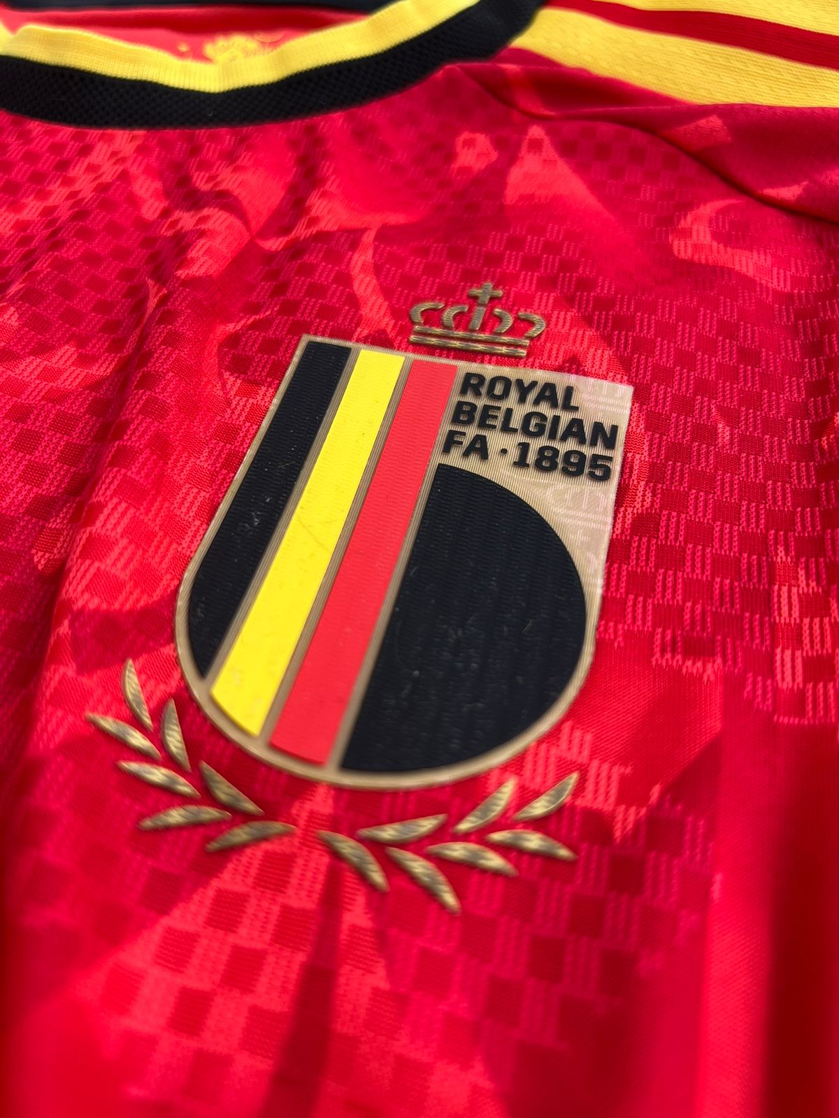 Jersey tipo player belgica