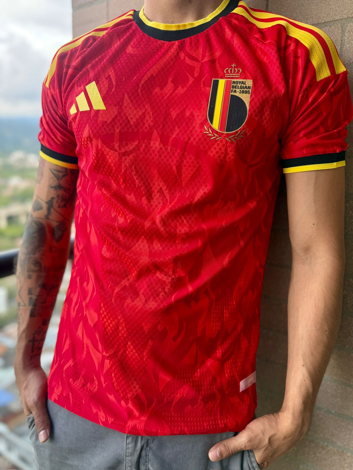 Jersey tipo player belgica