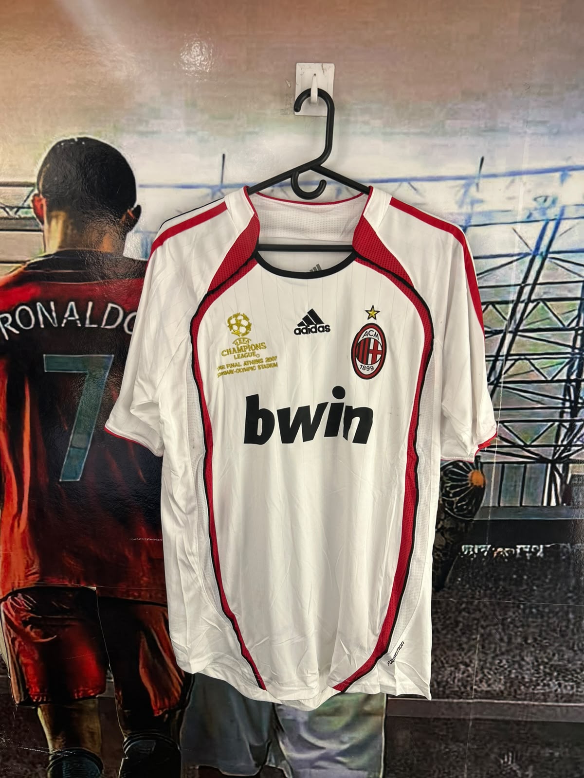 Milan Visitante Retro Final 2007 #22
