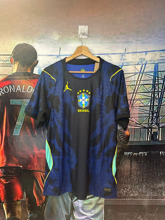 jersey tipo player Brasil visitante